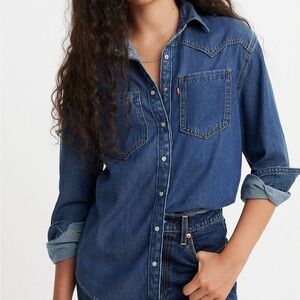 Levi's Teodora Western Denim Shirt
